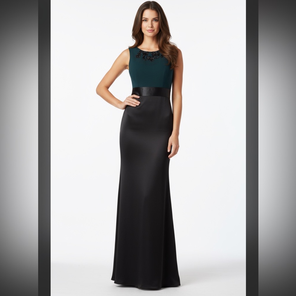 Vera Wang Lavender Label Satin Gown - Picture 1 of 9
